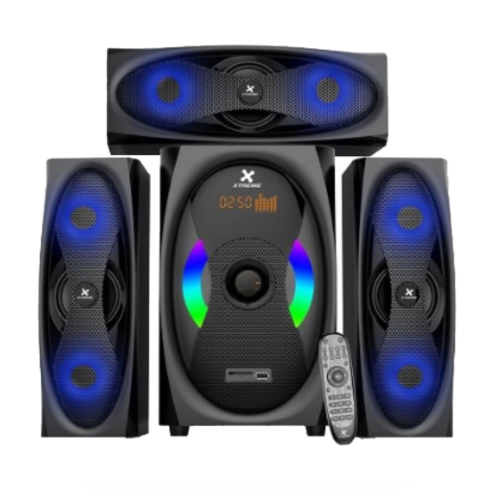 Xtreme Sparta 75W 3:1 Multimedia Speaker With Remote